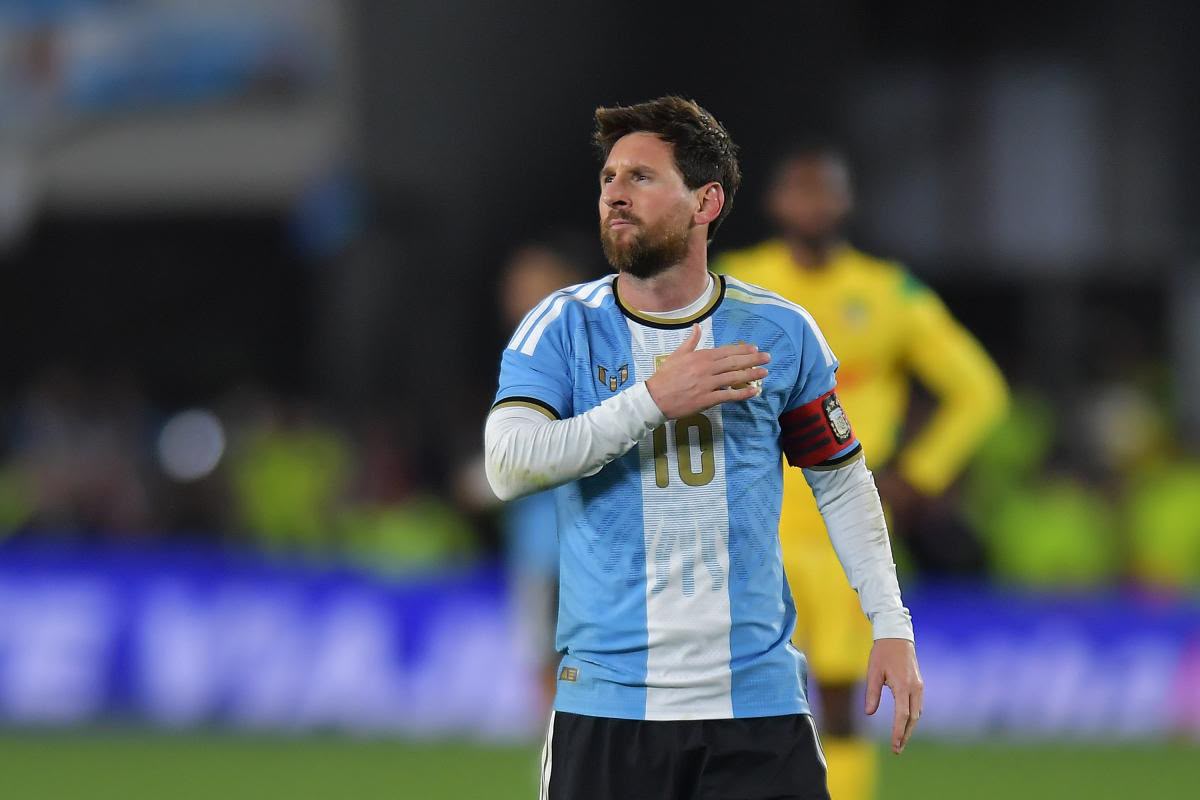 Messi se despide de la selección de Argentina